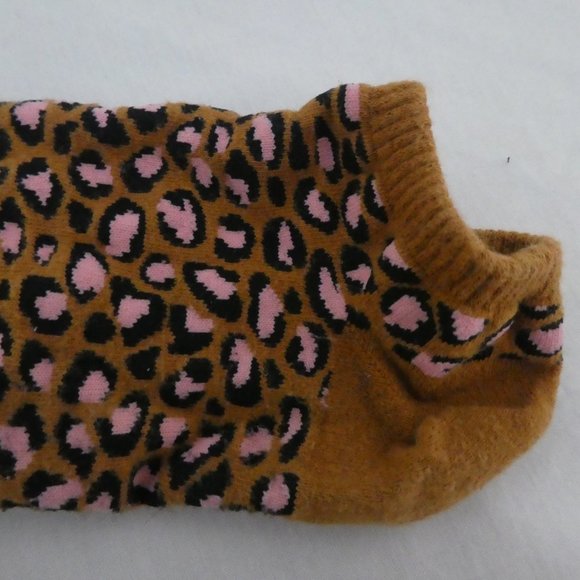 Girl's Animal Print Ankle Socks - Picture 3 of 10